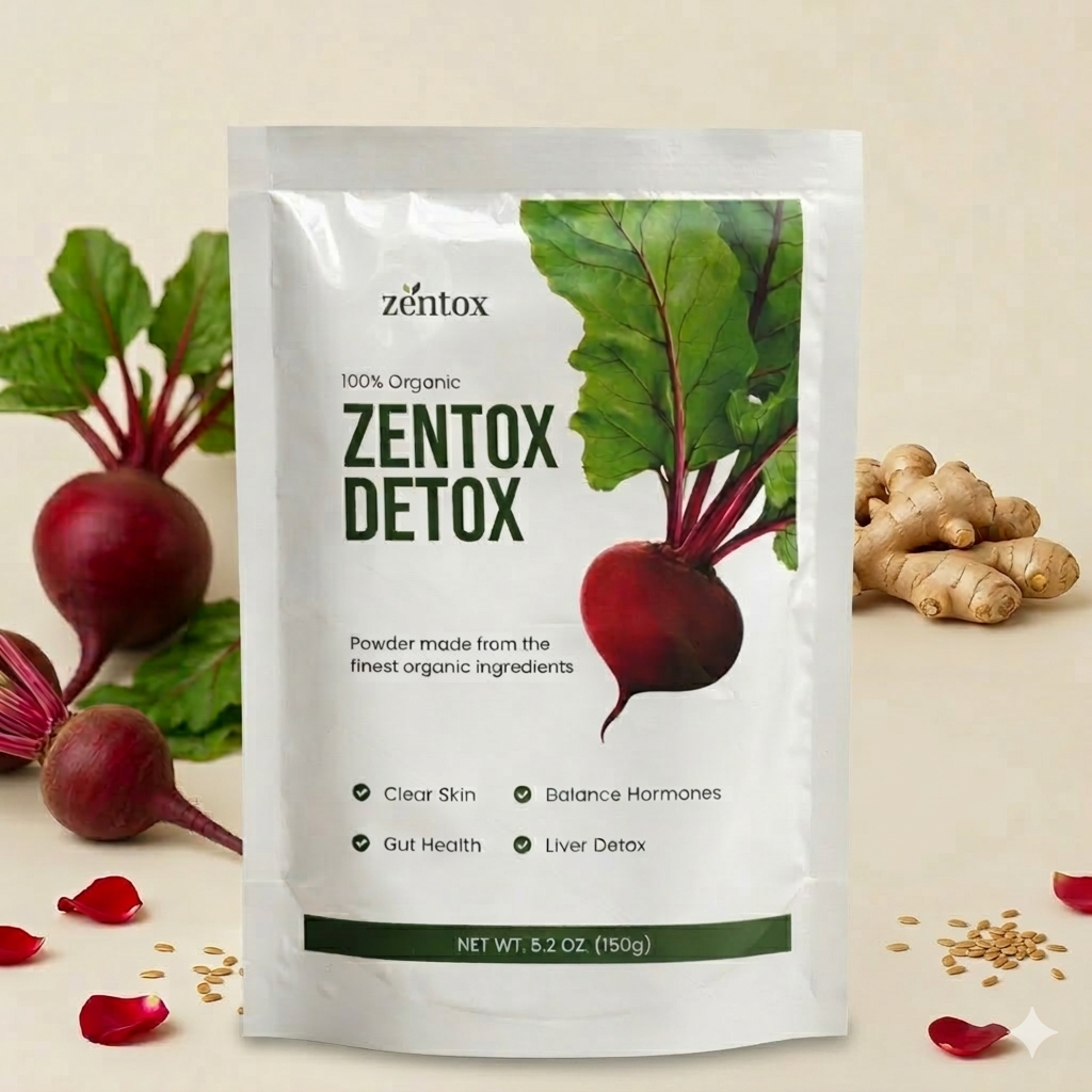 Zentox Detox - Skin, Gut & Liver Detoxifier